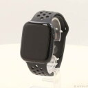 【中古】Apple(アップル) Apple Watch Series 7 Nike GPS + Cellular 45mm ミッドナイトアルミニウムケース アン...