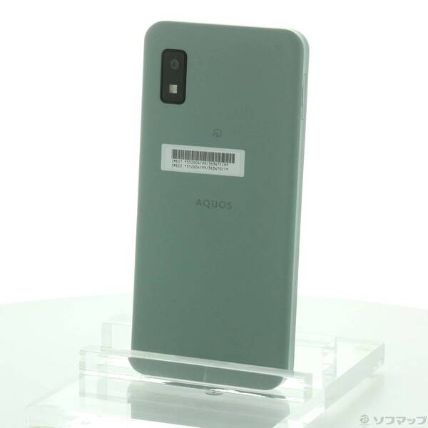 【中古】SHARP(シャープ) AQUOS wish2 64GB オリーブグリーン A204SH Y!mobile SIMフリー 【349-ud】