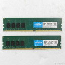 【中古】Crucial CT2K32G4DFD832A 64GB 32GB×2枚組 【348-ud】