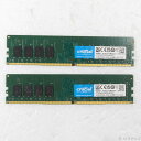 【中古】Crucial CT2K32G4DFD832A 64GB 32GB×2枚組 【348-ud】