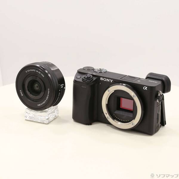 【中古】SONY(ソニー) α6400 ILCE-6400L パワーズームレンズキット ブラック 【349-ud】
