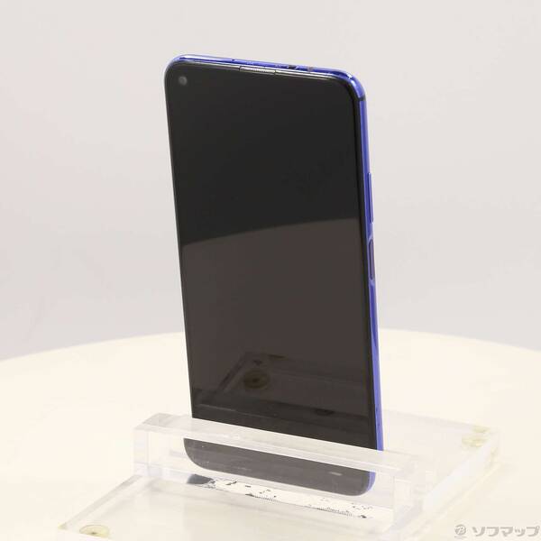【中古】HUAWEI(ファーウェイ) nova 5T 128GB クラッシュブルー YAL-L21 SIMフリー 【198-ud】