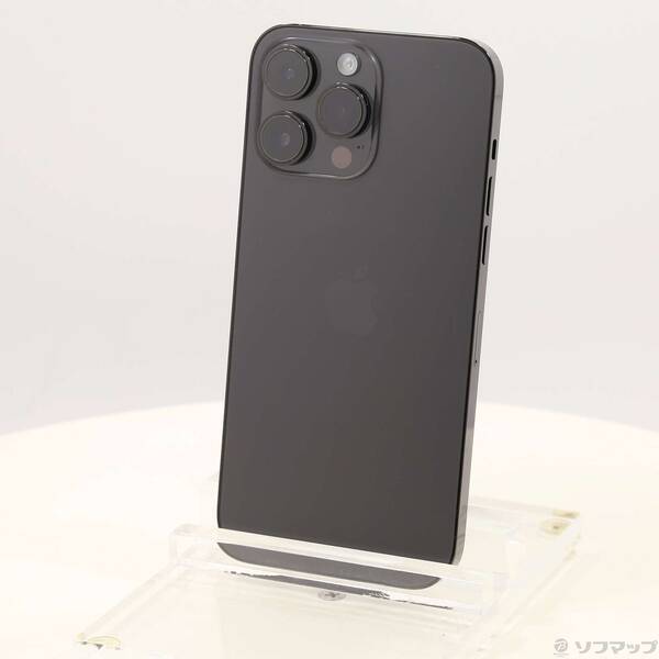 【中古】Apple(アップル) iPhone14 Pro Max 128GB スペースブラック MQ963J/A SIMフリー 【269-ud】