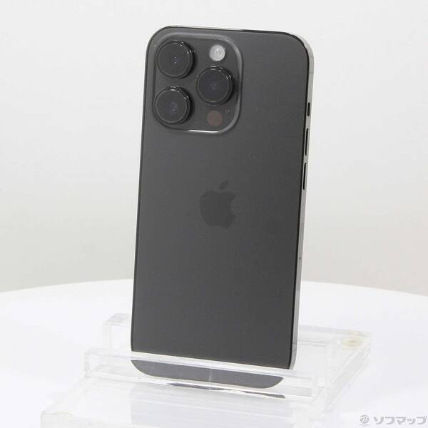 【中古】Apple(アップル) iPhone14 Pro 128GB スペースブラック MPXU3J/A SIMフリー 【269-ud】