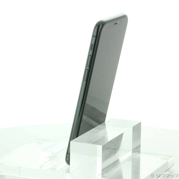 【中古】Apple(アップル) iPhone11 Pro 64GB ミッドナイトグリーン MWC62J／A SIMフリー 【258-ud】