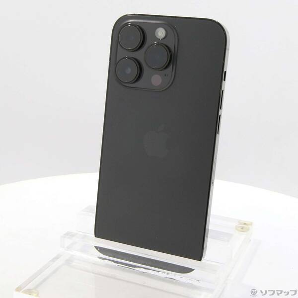 【中古】Apple(アップル) iPhone14 Pro 256GB スペースブラック MQ0Q3J/A SIMフリー 【262-ud】
