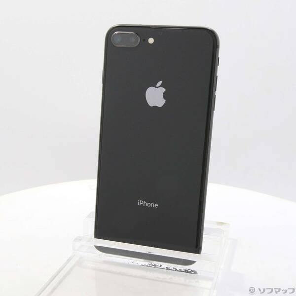 【中古】Apple(アップル) iPhone8 Plus 64GB スペースグレイ MQ9K2J/A SIMフリー 【352-ud】