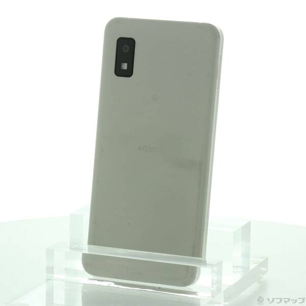 【中古】SHARP(シャープ) AQUOS wish 64GB アイボリー A104SH Y!mobile SIMフリー 【269-ud】
