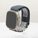 【中古】Apple(アップル) 〔展示品〕 Apple Watch Ultra 2 GPS + Cellular 49mm チタニウムケース ブルーアルパインル...