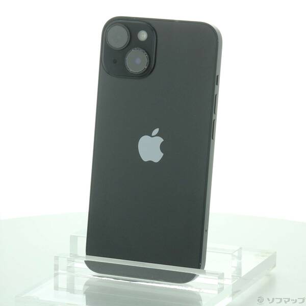 【中古】Apple(アップル) iPhone14 128GB ミッドナイト MPUD3J/A SIMフリー 【258-ud】