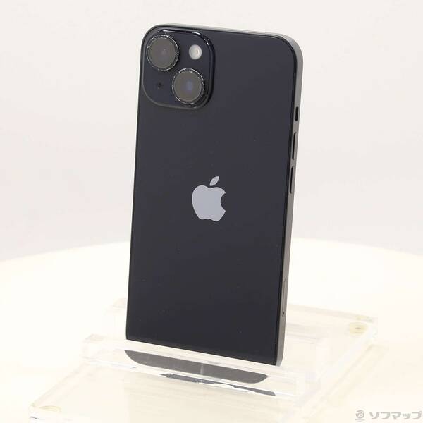 【中古】Apple(アップル) iPhone14 128GB ミッドナイト MPUD3J/A SIMフリー 【258-ud】