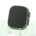 【中古】Apple(アップル) 〔展示品〕 Apple Watch Ultra 2 GPS + Cellular 49mm チタニウムケース バンド無し 【27...