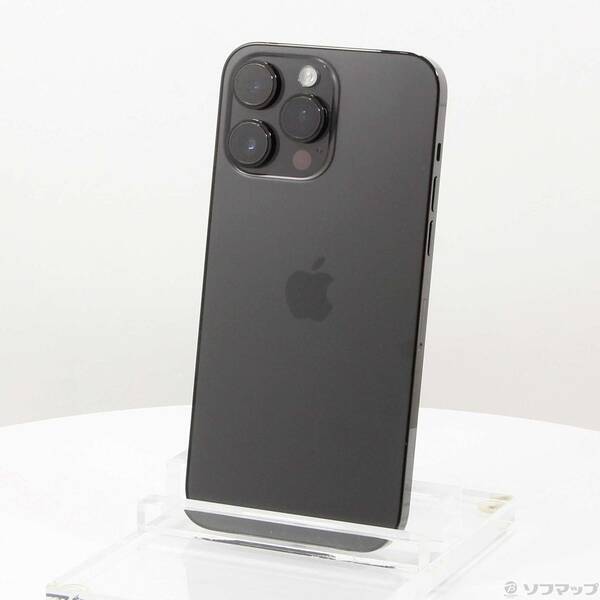 【中古】Apple(アップル) iPhone14 Pro Max 256GB スペースブラック MQ9A3J/A SIMフリー 【269-ud】