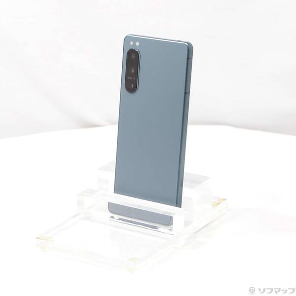 【中古】SONY(ソニー) Xperia 5 IV 128GB グリーン SOG09 au SIMフリー 【348-ud】