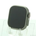 【中古】Apple(アップル) 〔展示品〕 Apple Watch Ultra 2 GPS + Cellular 49mm チタニウムケース バンド無し 【26...
