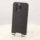 【中古】Apple(アップル) iPhone14 Pro Max 1TB スペースブラック MQ9K3J/A SIMフリー 【269-ud】