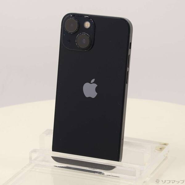 【中古】Apple(アップル) iPhone13 mini 128GB ミッドナイト MLJC3J／A SIMフリー 【269-ud】