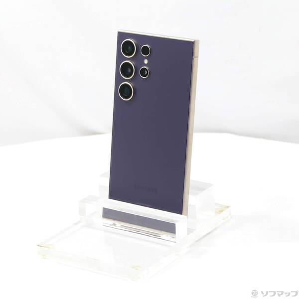 【中古】SAMSUNG(サムスン) Galaxy S24 Ultra 256GB チタニウムバイオレット SM-S928QZVESJP SIMフリー 【198-ud】