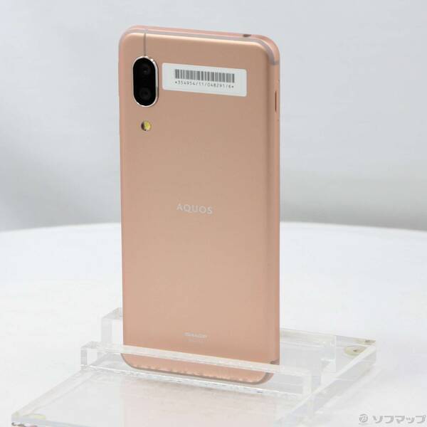 【中古】SHARP(シャープ) AQUOS sense3 ジャパネット版 64GB ライトカッパー SHWHM Y!mobile 【262-ud】