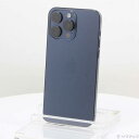 【中古】Apple(アップル) iPhone15 Pro Max 1TB ブルーチタニウム MU723J/A SIMフリー 【349-ud】