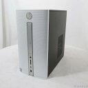 【中古】hp(エイチピー) HP Pavilion 570-p075jp Y0P77AA-AALY ブリザードホワイト 〔Windows 10〕 【368-ud】(2)