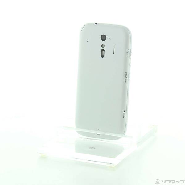 【中古】FUJITSU(富士通) らくらくスマートフォン 32GB ホワイト F-42A docomo 【348-ud】