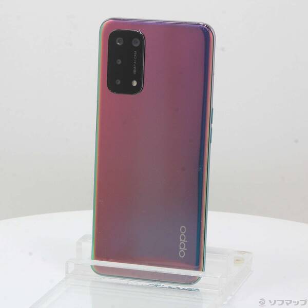 【中古】OPPO(オッポ) OPPO A54 5G 64GB ファンタスティックパープル OPG02 UQ mobile SIMフリー 【262-ud】
