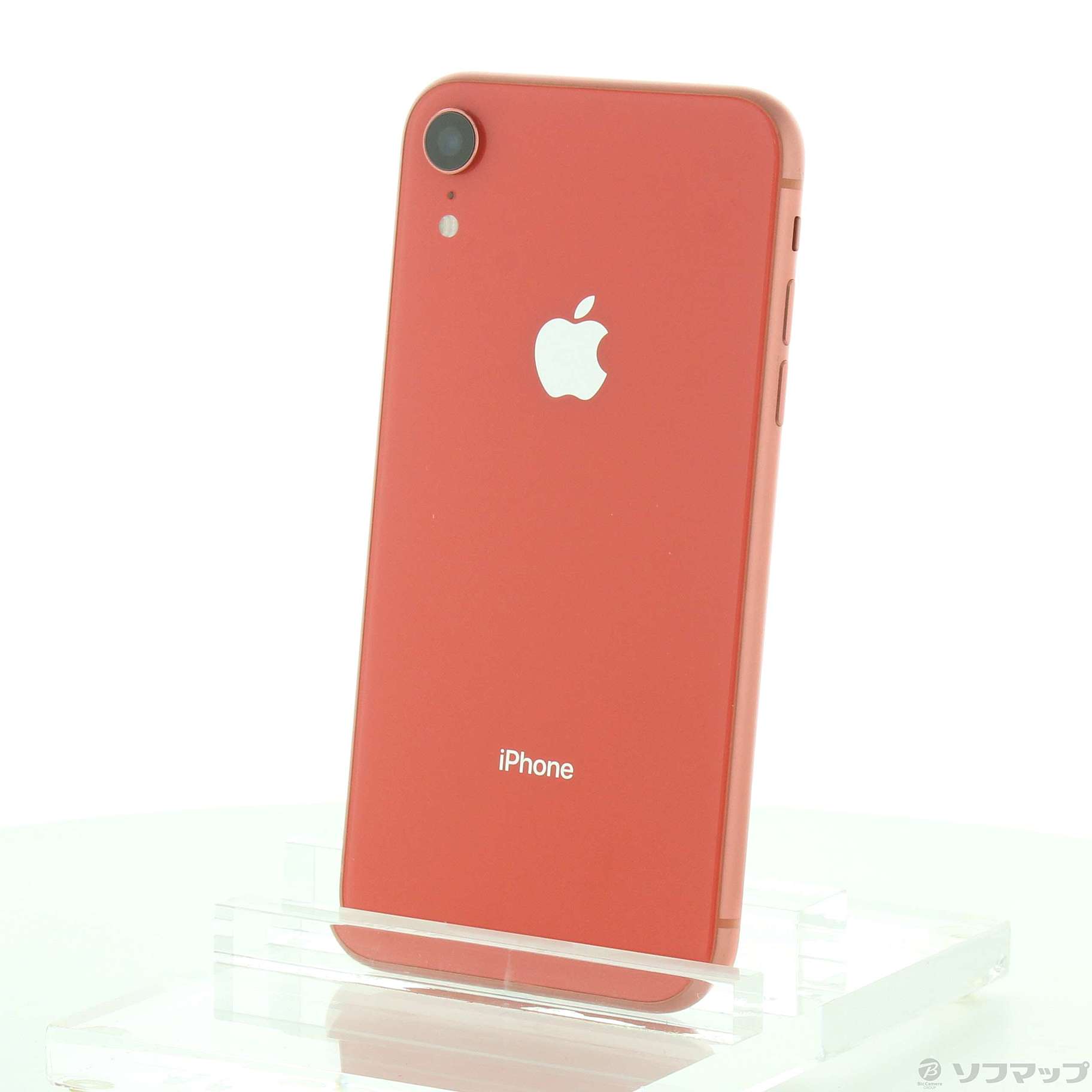 【中古】Apple(アップル) iPhoneXR 128GB コーラル MT0T2J/A SIMフリー 【371-ud】