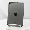 【中古】Apple(アップル) iPad mini 第6世代 256GB スペースグレイ MK8F3J/A SIMフリー 【262-ud】