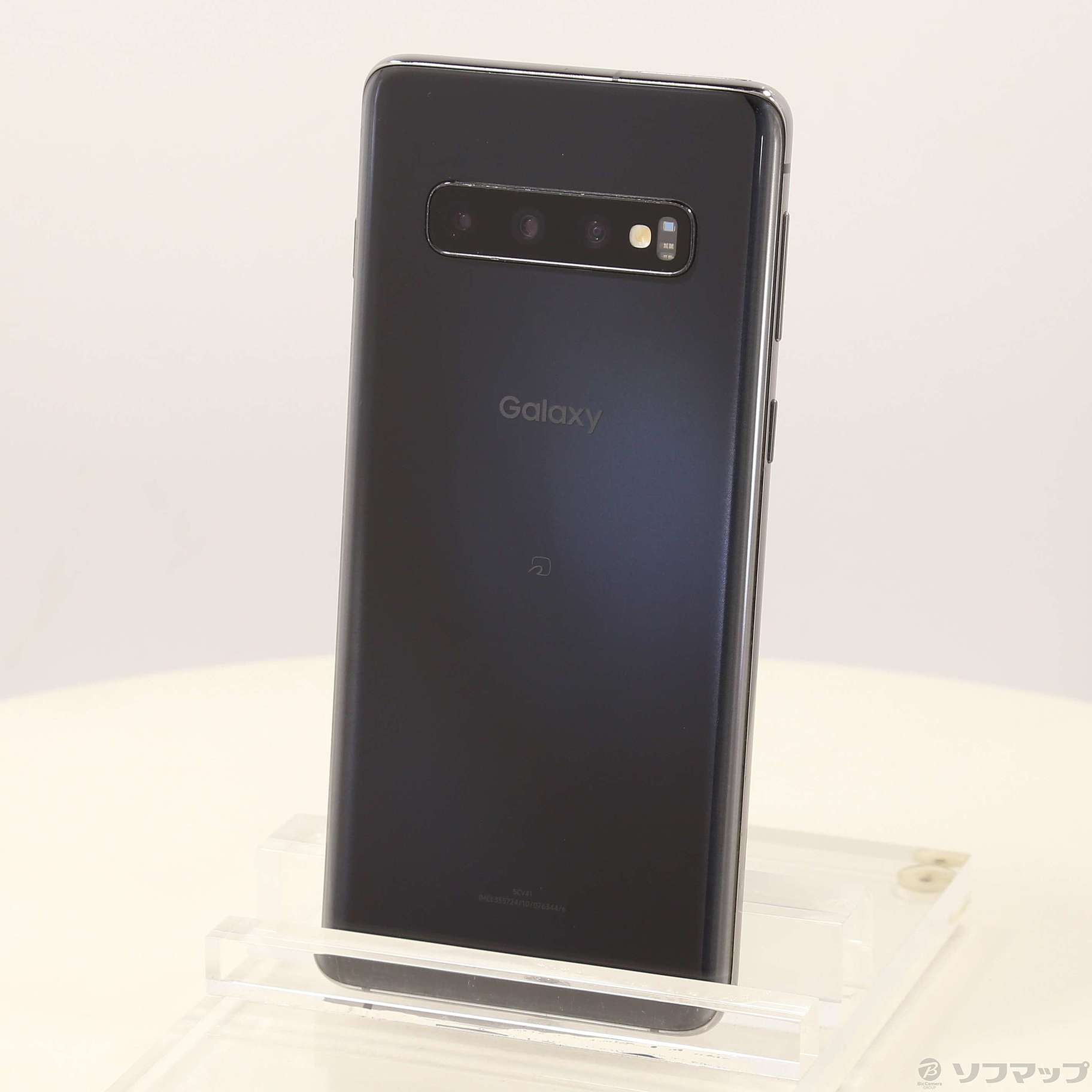 【中古】SAMSUNG(サムスン) GALAXY S10 128GB プリズムブラック SCV41 au 【276-ud】