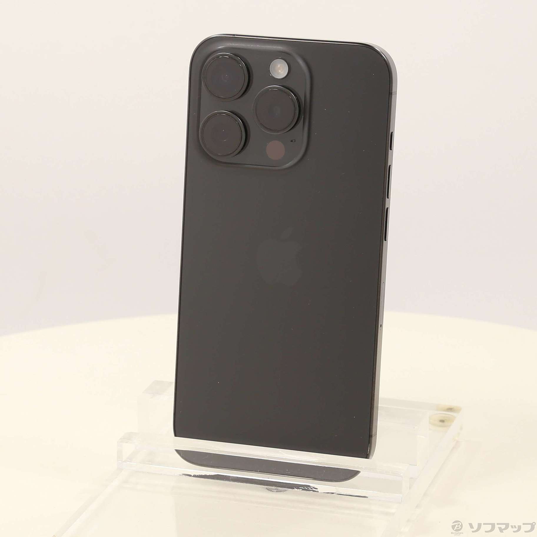 【中古】Apple(アップル) iPhone15 Pro 128GB ブラックチタニウム MTU73J/A SIMフリー 【269-ud】