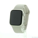 【中古】Apple(アップル) Apple Watch Series 7 GPS 41mm スターライトアルミニウムケース スターライトスポーツバンド 【258...