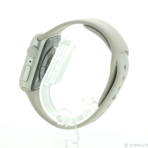 【中古】Apple(アップル) Apple Watch Series 7 GPS 41mm スターライトアルミニウムケース スターライトスポーツバンド 【258-ud】