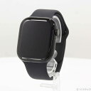 【中古】Apple(アップル) Apple Watch Series 10 GPS 46mm ジェットブラックアルミニウムケース ブラックスポーツバンド 【36...