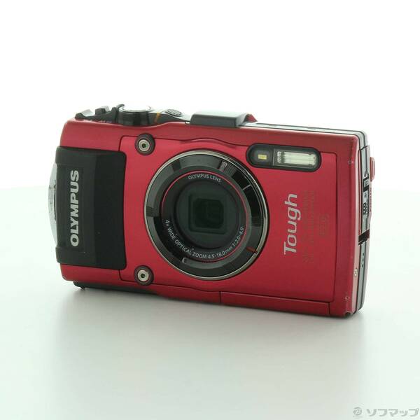 šOLYMPUS(ѥ) OLYMPUS STYLUS TG-4 RED Tough (4ܡɿ塿SDXCå) 349...