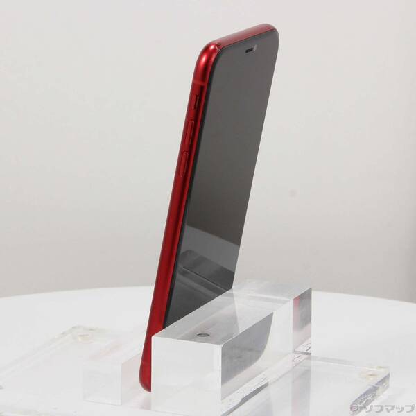 【中古】Apple(アップル) iPhone11 64GB プロダクトレッド MWLV2J／A SIMフリー 【247-ud】