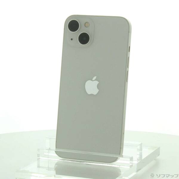 【中古】Apple(アップル) iPhone13 256GB スターライト MLNJ3J/A SIMフリー 【377-ud】