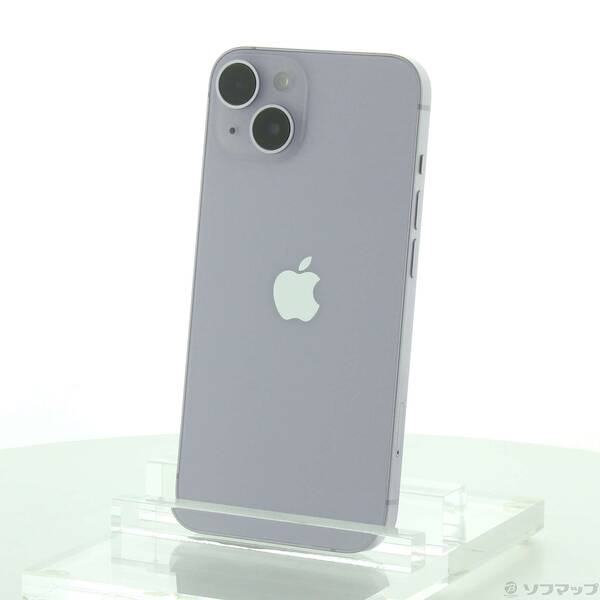 【中古】Apple(アップル) iPhone14 512GB パープル MPX83J/A SIMフリー 【349-ud】