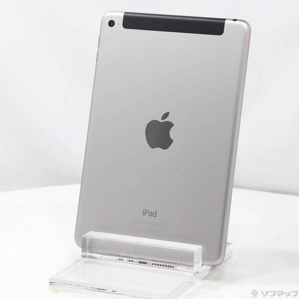 【中古】Apple(アップル) iPad mini 4 32GB スペースグレイ MNWE2J/A auロック解除SIMフリー 【269-ud】