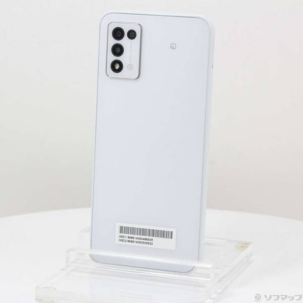 【中古】ZTE Libero 5G III 64GB ホワイト ZESBY2 Y!mobile SIMフリー 【377-ud】