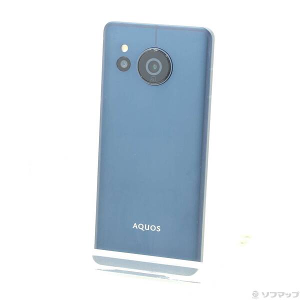【中古】SHARP(シャープ) AQUOS sense8 128GB コバルトブラック SH-M26 SIMフリー 【381-ud】
