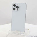 【中古】Apple(アップル) iPhone14 Pro Max 256GB シルバー MQ9C3J/A SIMフリー 【349-ud】