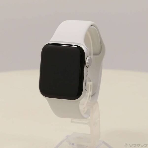 【中古】Apple(アップル) Apple Watch Series 6 GPS 40mm シルバーアルミニウムケース ホワイトスポーツバンド 【344-ud】