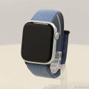 【中古】Apple(アップル) Apple Watch Series 9 GPS 45mm シルバーアルミニウムケース ウィンターブルースポーツループ 【344...
