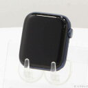 【中古】Apple(アップル) Apple Watch Series 6 GPS 44mm ブルーアルミニウムケース バンド無し 【344-ud】