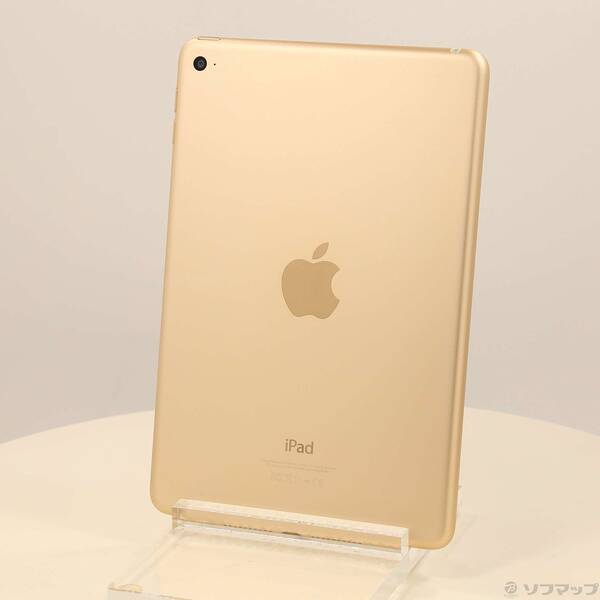【中古】Apple(アップル) iPad mini 4 128GB ゴールド MK9Q2J/A Wi-Fi 【269-ud】
