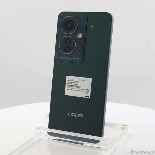 【中古】OPPO(オッポ) OPPO Reno11 A 128GB ダークグリーン YMOPRENO11A Y!mobile SIMフリー 【196-ud】 【中古】OPPO(オッポ) OPPO Reno11 A 128GB ダークグリーン YMOPRENO11A Y!mobile SIMフリー 【196-ud】