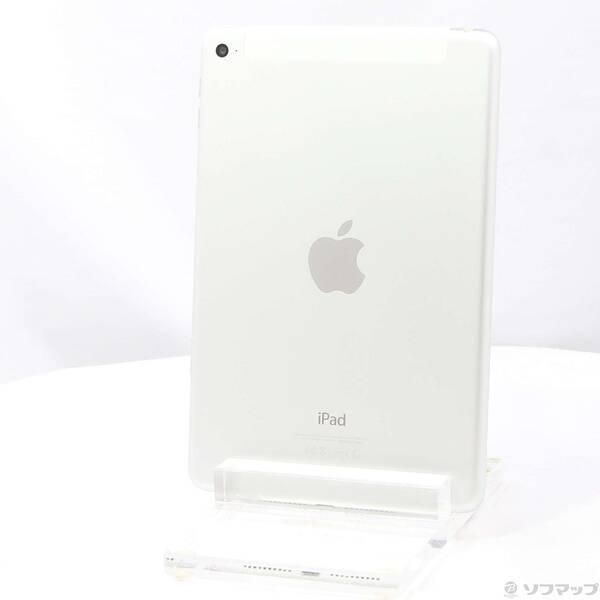【中古】Apple(アップル) iPad mini 4 16GB シルバー MK702J/A docomoロック解除SIMフリー 【262-ud】