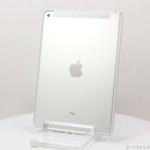 【中古】Apple(アップル) iPad 第6世代 32GB シルバー MR6P2J/A SoftBank 【349-ud】