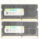 【中古】260P SODIMM PC4-25600 DDR4-3200 64GB 32GB×2枚組 【262-ud】